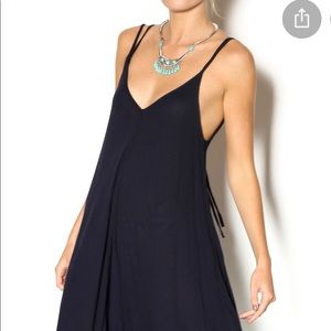 bishop + young navy dress